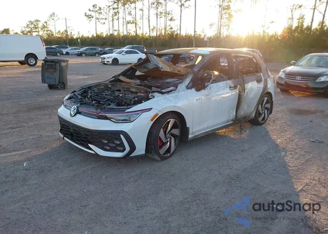 2025 Volkswagen Golf Gti 2.0T S from USA, damaged, VIN WVWLA7CD2SW231791